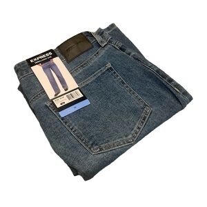 Express Woman’s Size 10 Embellished Blue Jeans NWT, $98 MSRP